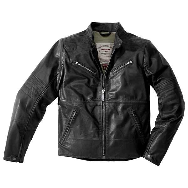Spidi Garage black leather jacket