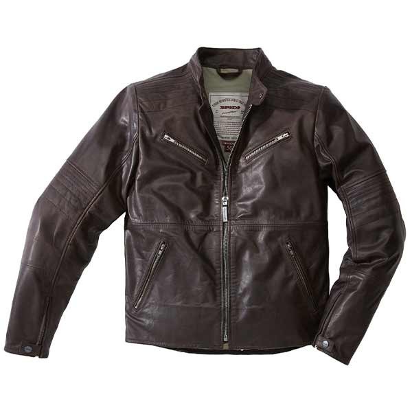 Spidi Garage brown leather jacket