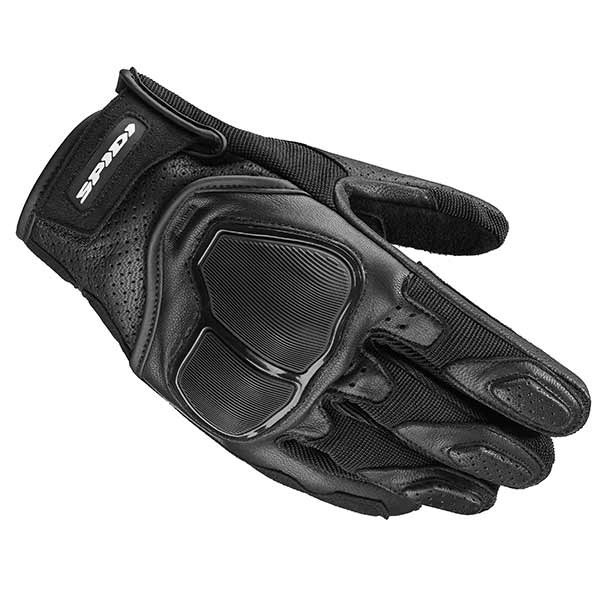 Spidi NKD black leather gloves