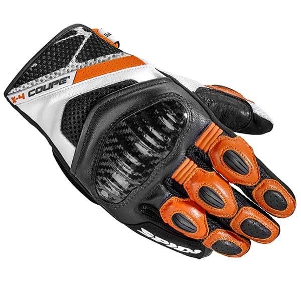 Spidi X4 Coupé black orange gloves
