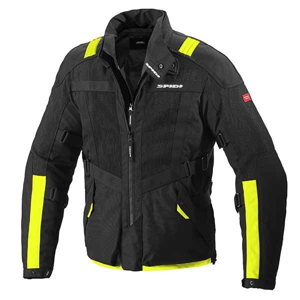Spidi H2Out Netrunner Jacket black yellow