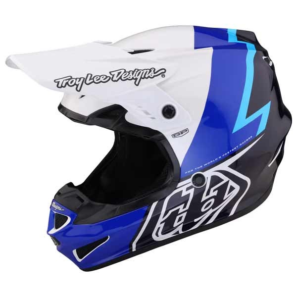 Motocross Helm Troy Lee Designs GP Volt Blau