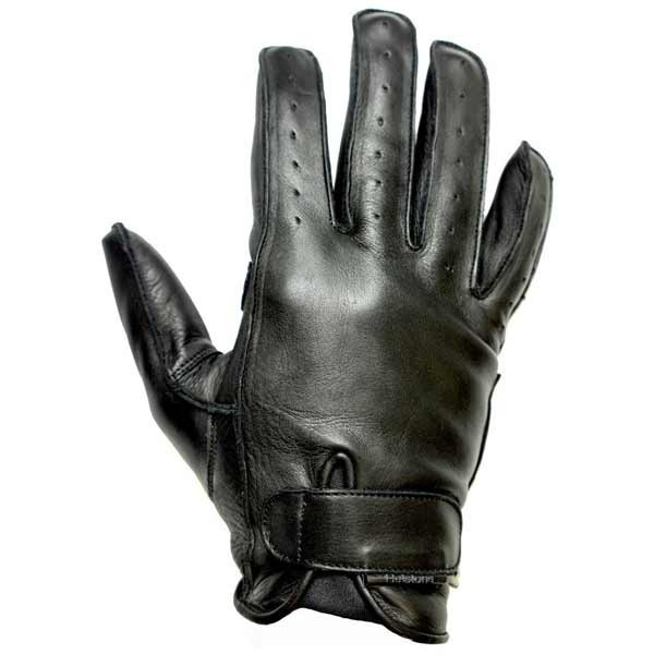 Helstons Hiro schwarz Motorrad-Handschuhe
