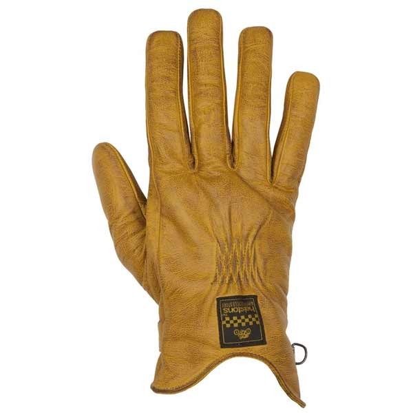Helstons Condor gold motorcycle leader gloves