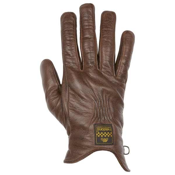Helstons Condor brown motorcycle leader gloves