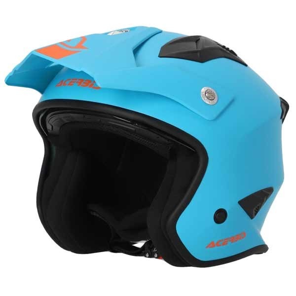 Acerbis Aria 22.06 light blue jet helmet