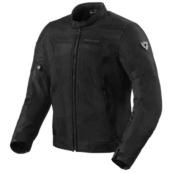 Revit Eclipse 2 black motorcycle summer jacket