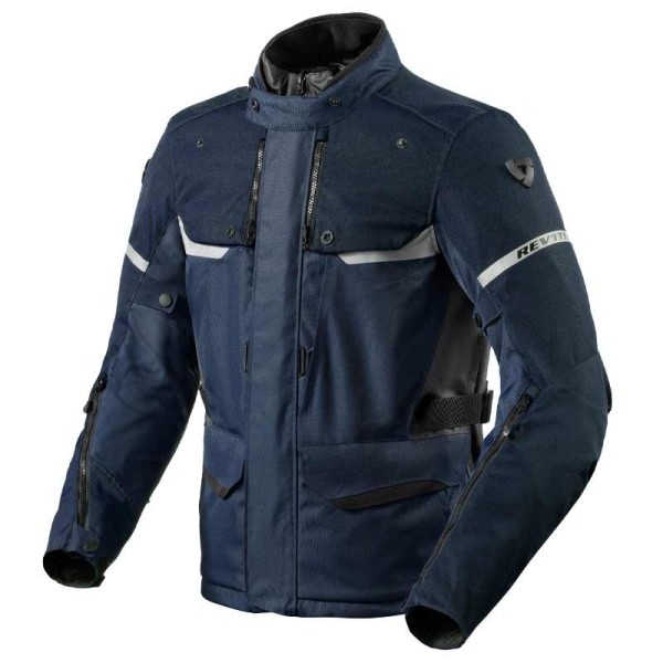 Revit Outback 4 H2O motorcycle jacket blue