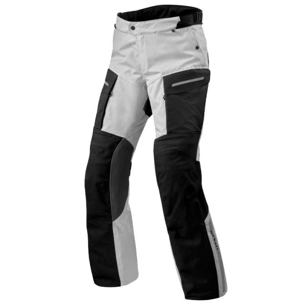Pantaloni moto Revit Offtrack 2 H2O argento nero