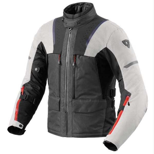 Revit Offtrack 2 H2O motorcycle jacket silver