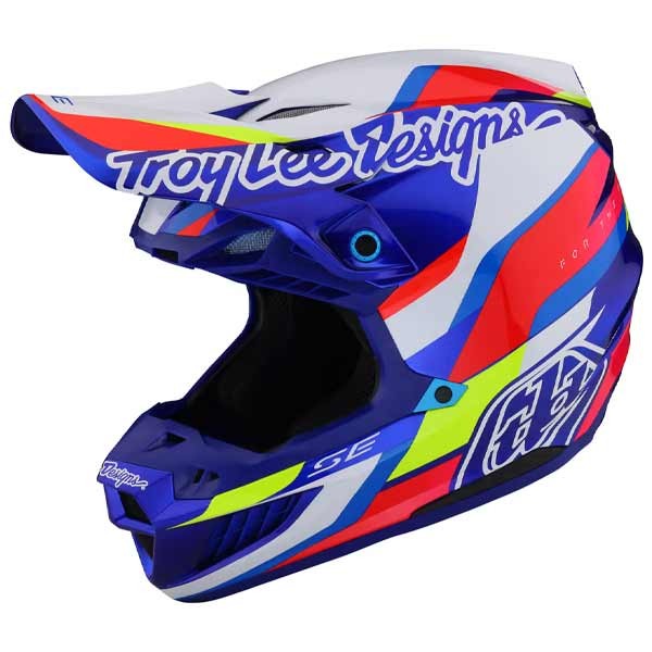 Troy Lee Designs Helmet SE5 Composite Omega blue