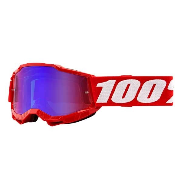 100% Accuri 2 Junior red off-road goggles for kids