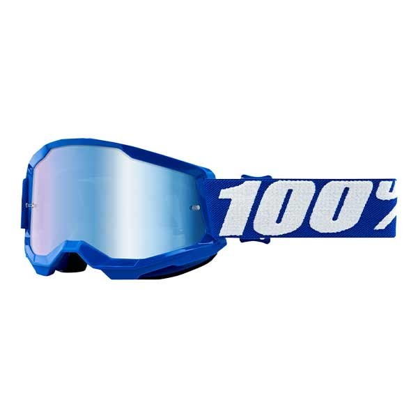 100% Strata 2 Junior blue off-road goggles for kids
