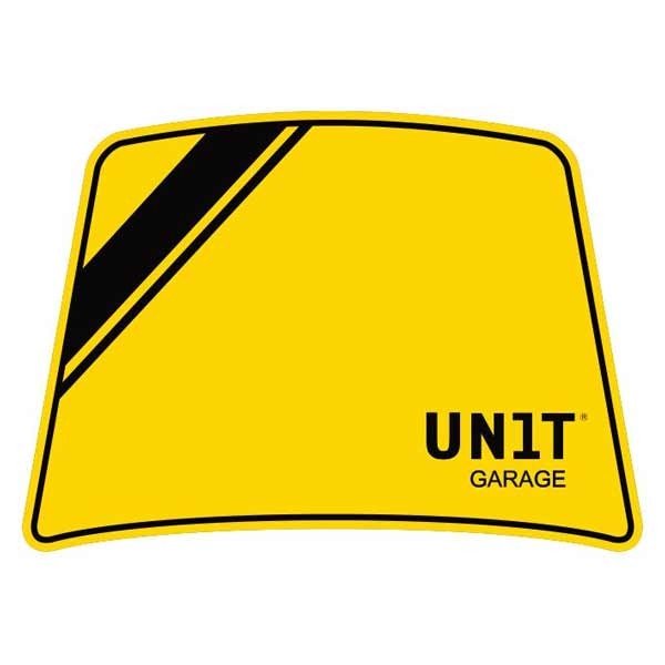 Unit Garage Bmw 40TH sticker for Fenouil yellow windshield