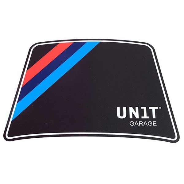 Unit Garage Bmw 40TH sticker for Fenouil black windshield