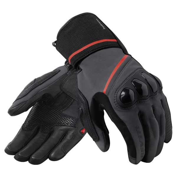 Revit Summit 4 H2O black grey gloves