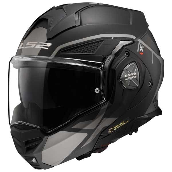 Modular helmet LS2 FF901 Advant X Metryk black titanium