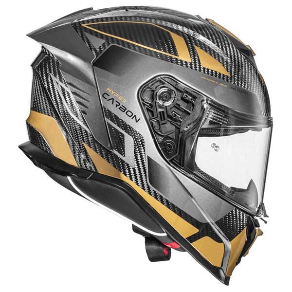 Premier Hyper Carbon TK 19 full-face helmet black gold 22.06