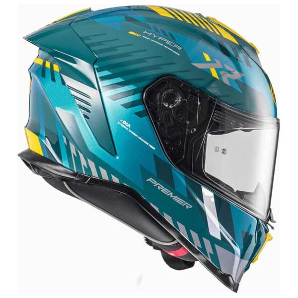 Premier Hyper XR 21 full-face helmet blue