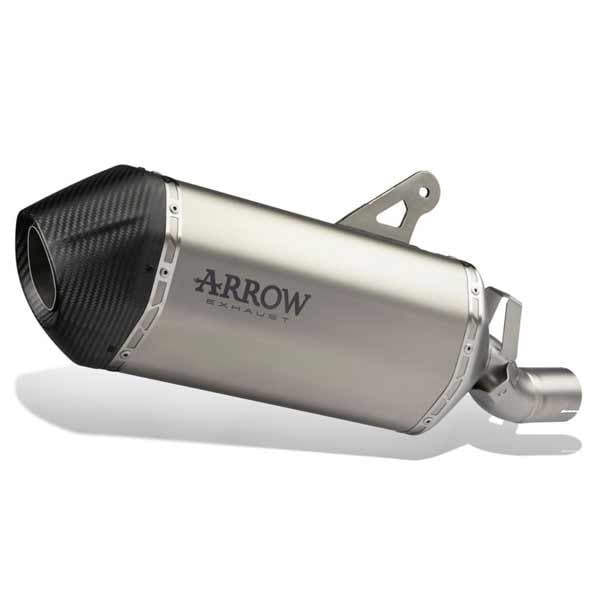 Arrow Sonora titanium silencer carbon end cap for Honda CRF 1000L Africa Twin 2016-2019
