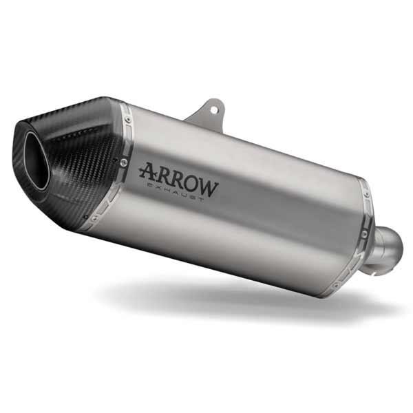 Arrow Sonora titanium silencer carbon end cap for Honda CRF1100L Africa Twin 2020-2023