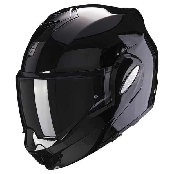 Scorpion Exo-Tech Evo black flip-up helmet