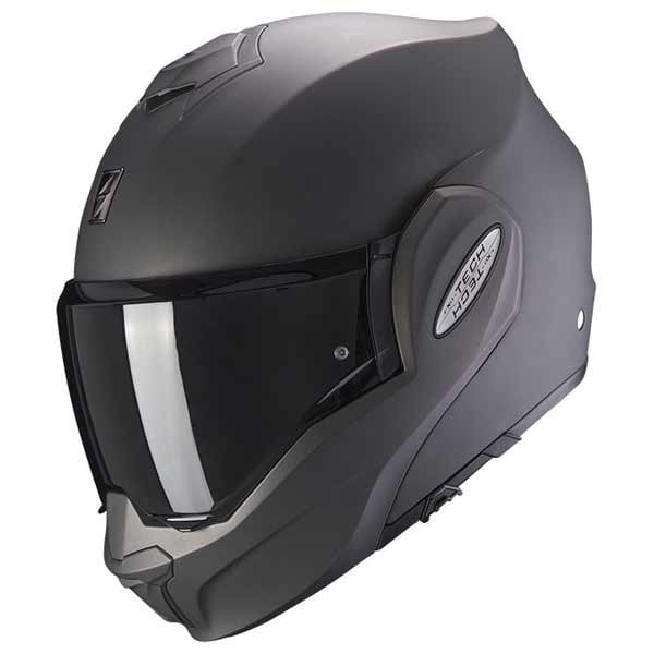 Scorpion Exo-Tech Evo matt anthracite flip-up helmet