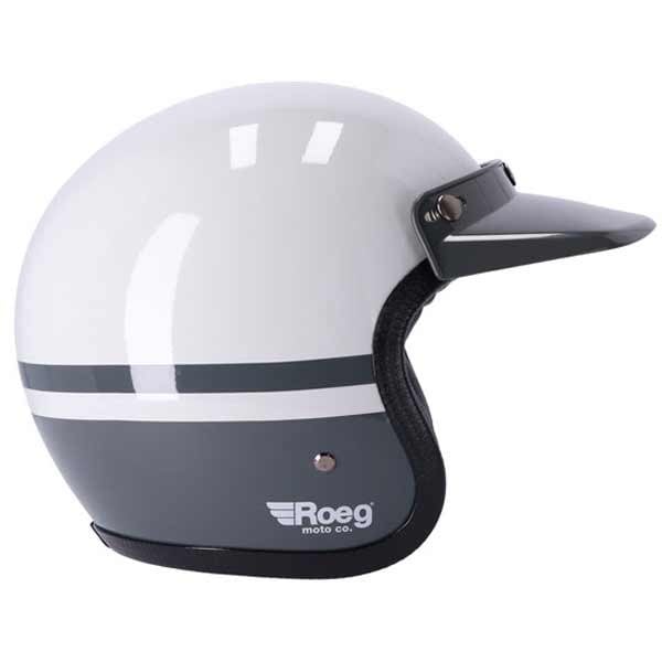 Roeg Moto JETTson 2.0 Fog Line helmet vintage