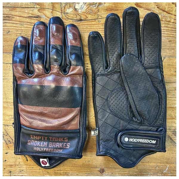 Holy Freedom Dalton brown motorcycle gloves