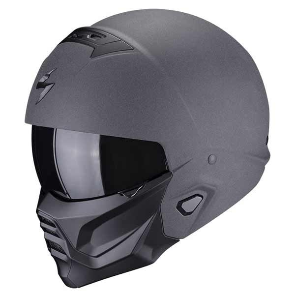 Scorpion EXO-Combat II Graphite dark grey helmet