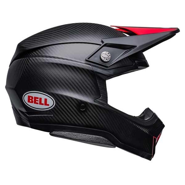 Casco moto Bell Moto 10 Spherical negro rojo