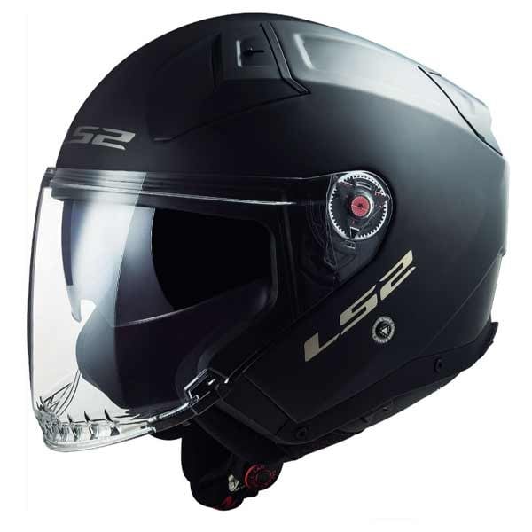 LS2 Infinity II Solid jet helmet matt black