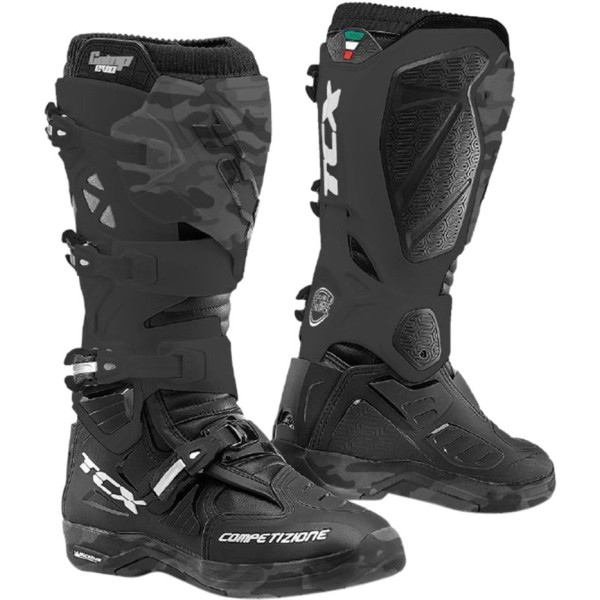 TCX Comp Evo 2 Michelin black camo boots