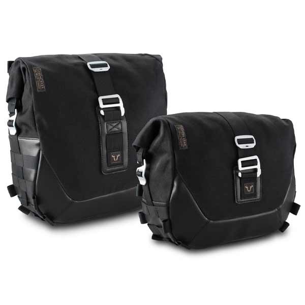 Sw-Motech Legend Gear side bags LC Black Edition Harley Dav Softail Str Bob (17-) Standard (20-)