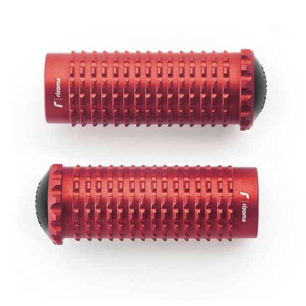 Rizoma Extreme motorcycle pegs red