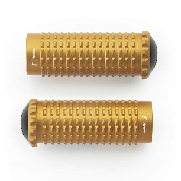 Rizoma Extreme motorcycle pegs gold