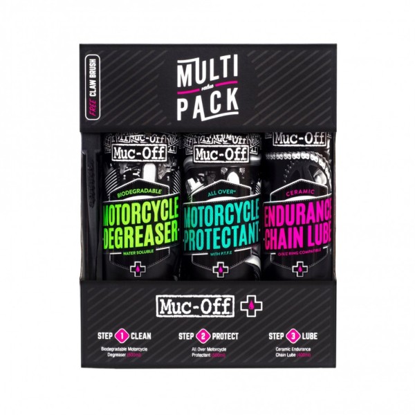 Muc-Off Multi Value Pack Motorcycle Set