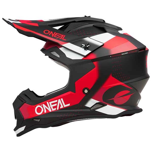 Oneal 2SRS V.23 Spyde black red white helmet