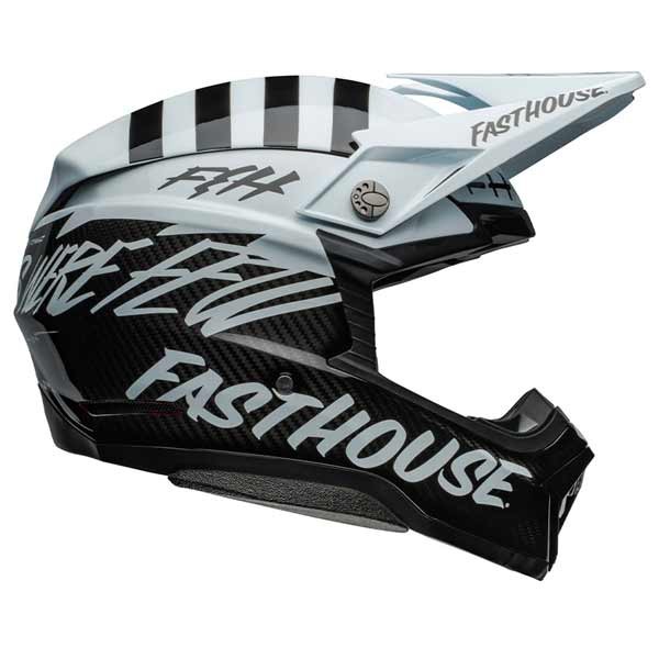 Bell Moto 10 Spherical Fasthouse Mod Squad white black helmet