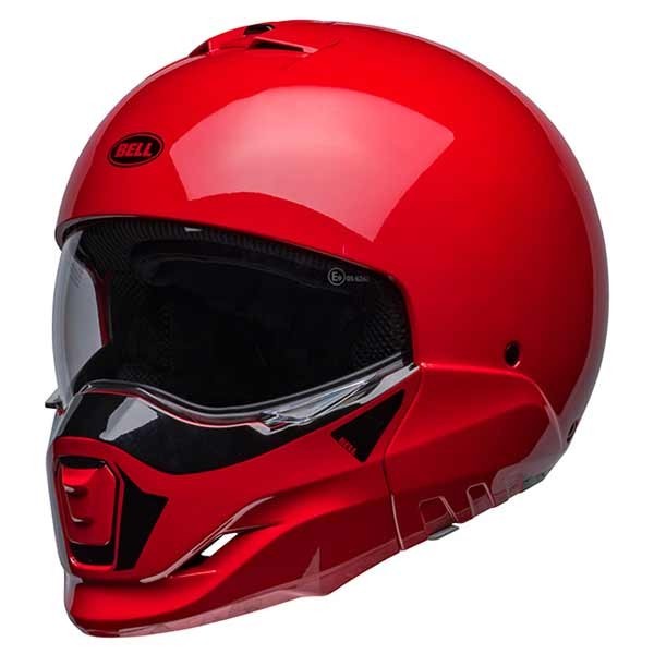 Bell Broozer helmet Duplet gloss red