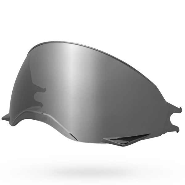 Bell Broozer helmet visor silver iridium
