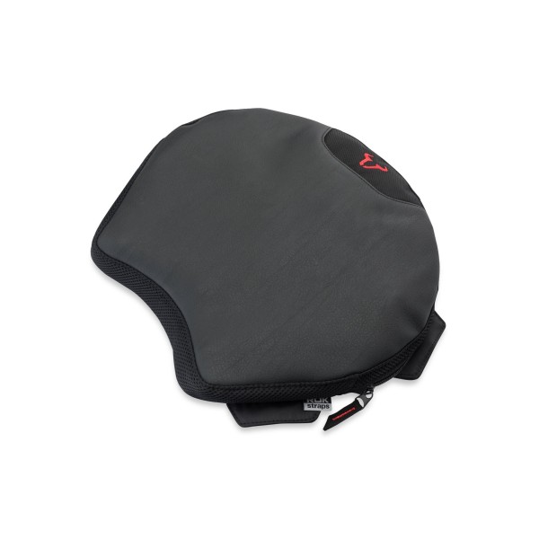 Cuscino comfort TRAVELLER SMART Sw-Motech nero 33,5 x 38 cm Con imbott ad aria in poliur