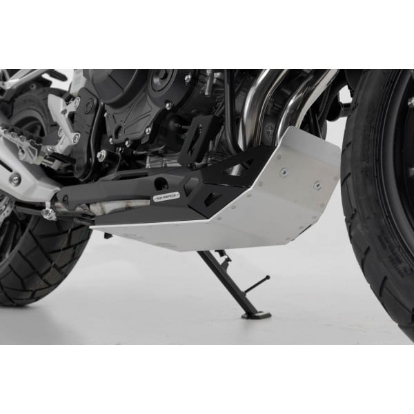 Sabot moteur noir/argent Sw-Motech Honda CB500X (18-)