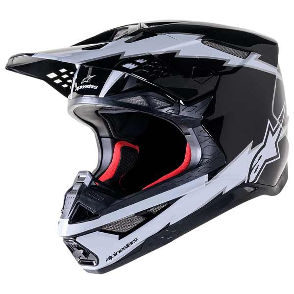 Alpinestars SM10 Ampress motocross helmet black 22.06