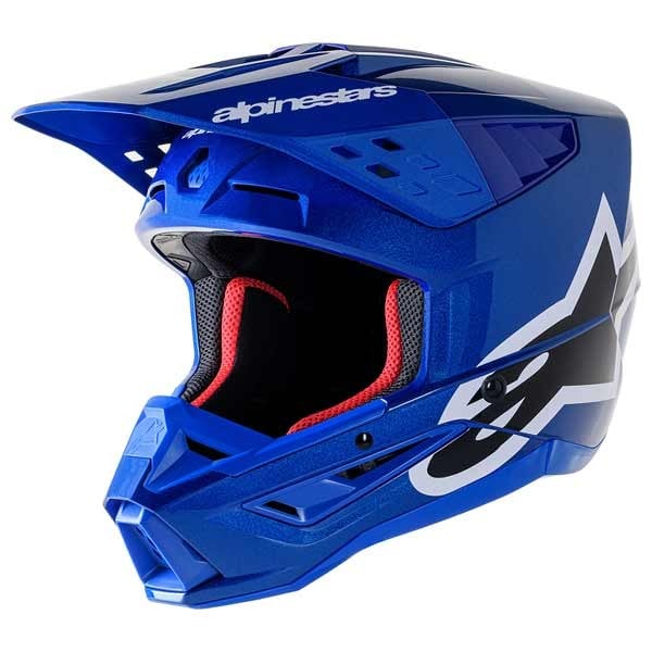 Alpinestars SM5 Corp blue motocross helmet 22.06