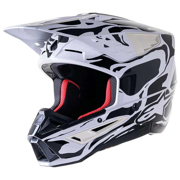 Alpinestars SM5 Mineral grey motocross helmet 22.06