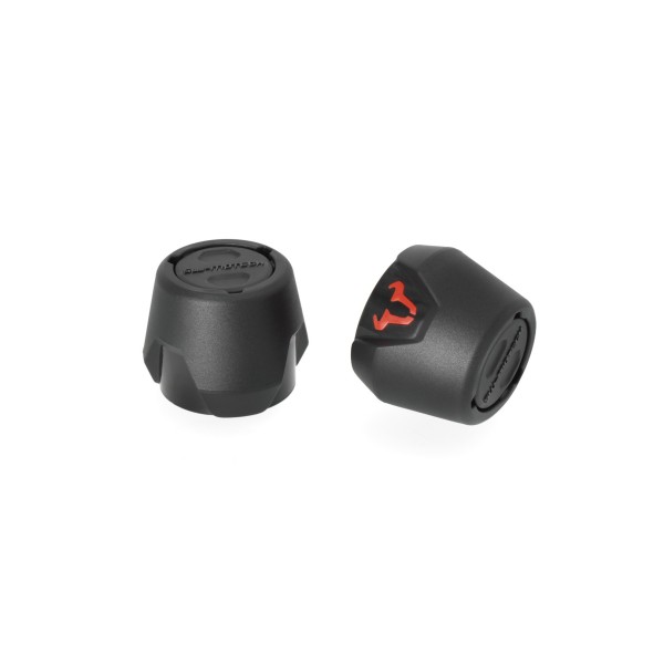 Sw-Motech kit de tampons de protection d'essieu avant modèles Ducati noirs
