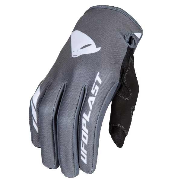 Ufo Plast Skill Radial kids grey motocross gloves