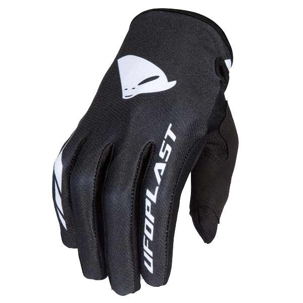 Ufo Plast Skill Radial kids black motocross gloves
