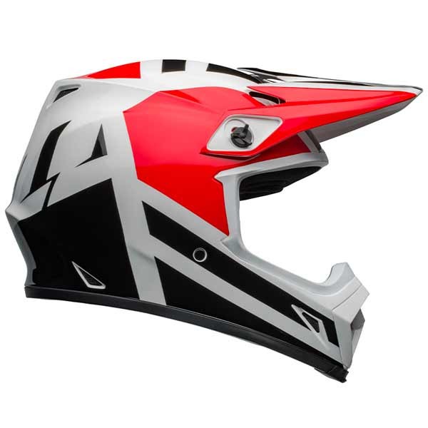 Bell Helmets MX-9 Mips Alter Ego glänzendes Rot Helm